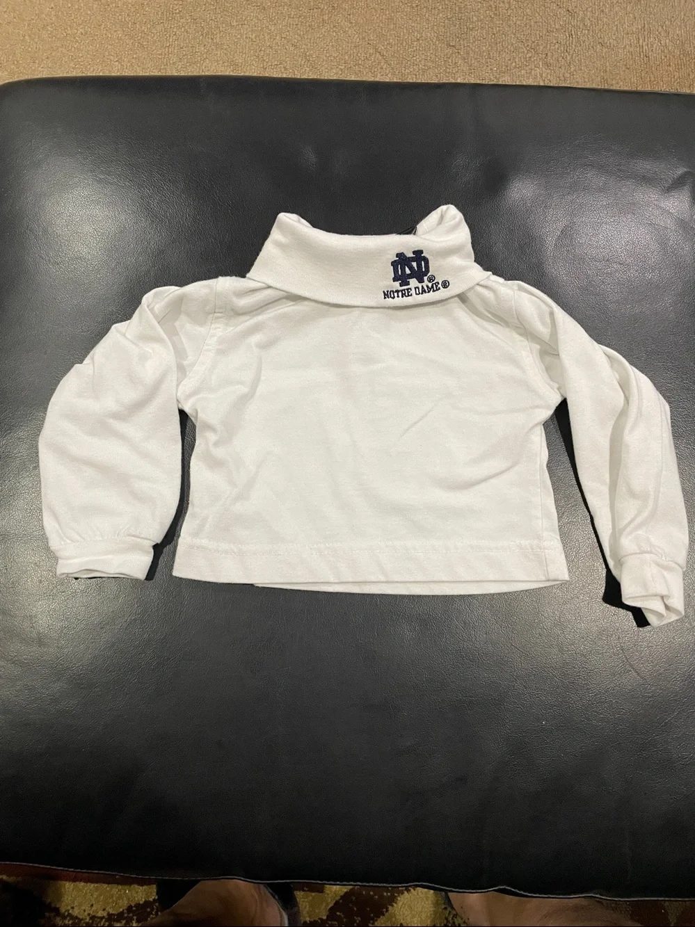 Toddler Adidas Notre Dame 2 piece Cheerleading Outfit 2T